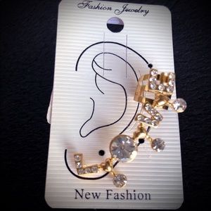 Left Ear Climber Earring